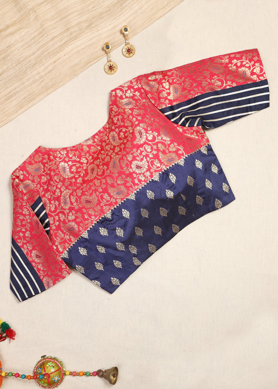 Shivani- Banarasi Multicolor Blouse