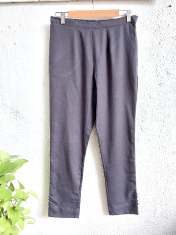 Cotton Pants - Grey
