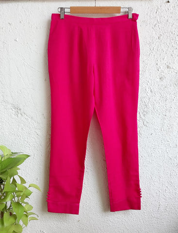 Cotton Pants - Pink