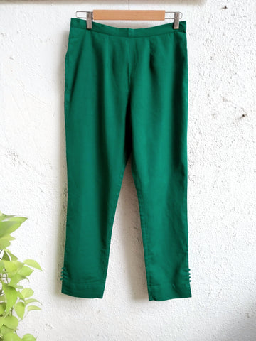 Cotton Pants - Green