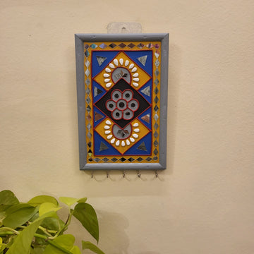 Lippan Art Key Holder Grey