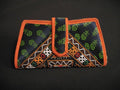Mashroo silk kutchhi Handwork clutch - Label Aarti Chauhan
