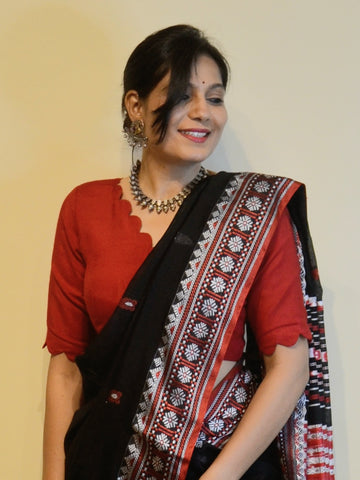 Sindoori'-Red Blouse