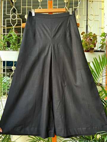 Cotton Culotte-Black