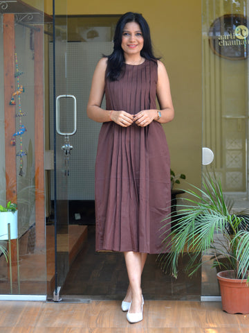 Chocolate Brownie- Brown Dress