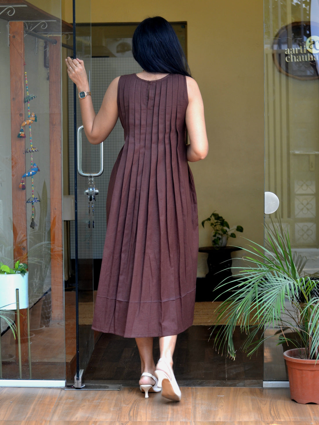 Chocolate Brownie- Brown Dress