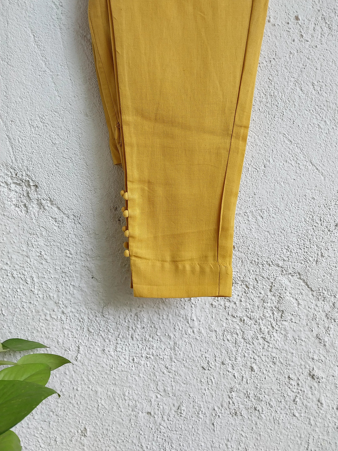 Cotton Pants- Yellow