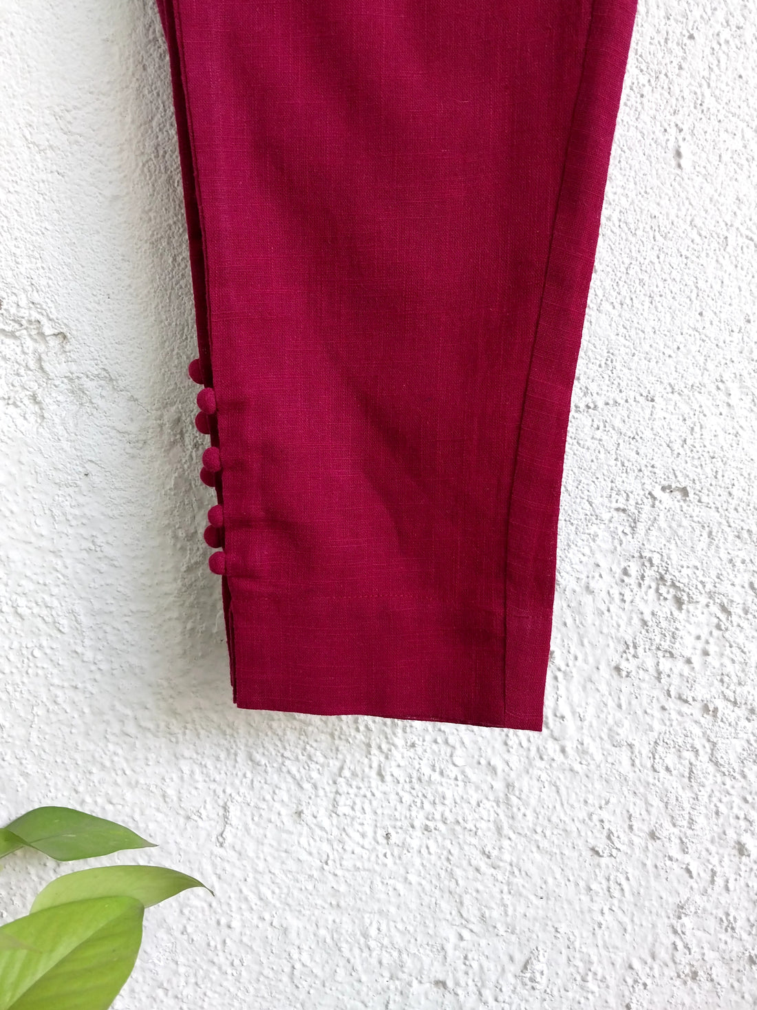 Cotton Pants- Magenta