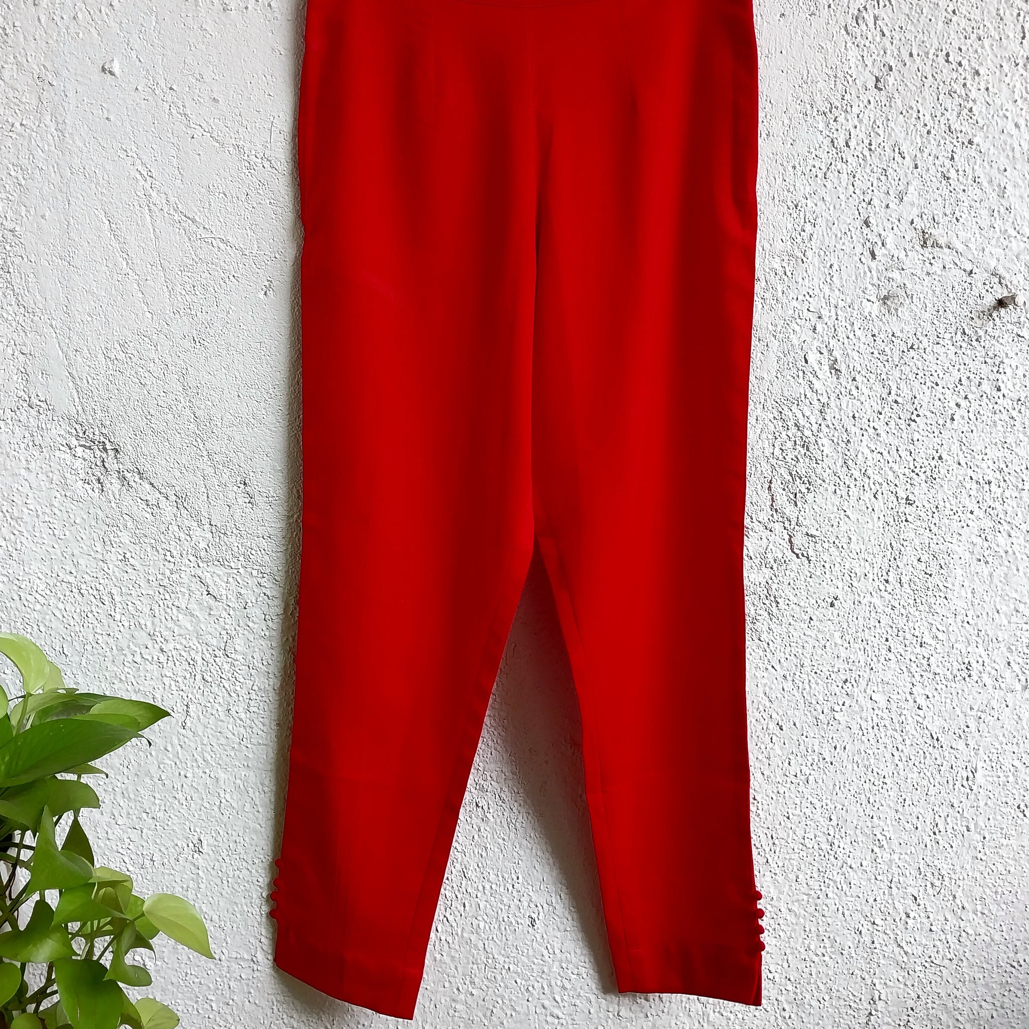 Cotton Pants- Red