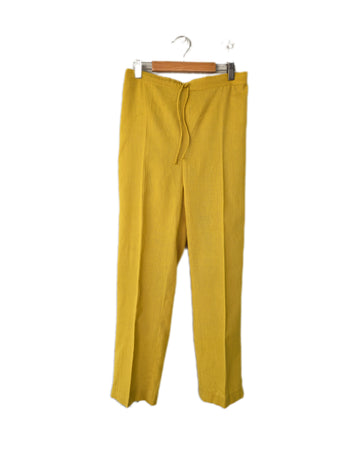 "Sukoon" Cotton Trousers - Yellow