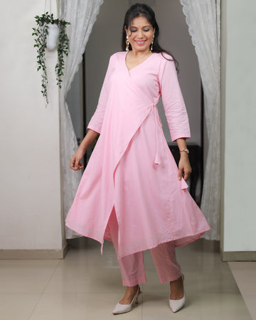 Color Pop-Mul Cotton Overlaping Coords