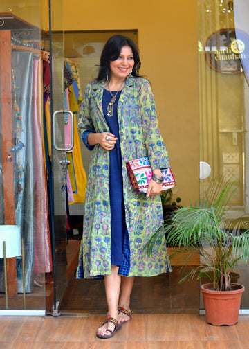 Anar-2 Piece Set Indigo