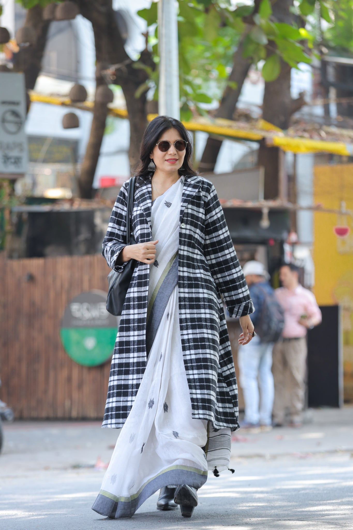 Cozy Plaids - Long Jacket/Overcoat