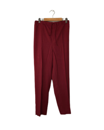 "Sukoon" Cotton Trousers - Maroon