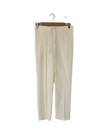 "Sukoon" Cotton Trousers - Off White