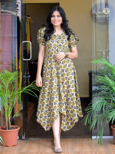 'Rozmarrah''Cotton Printed Dress