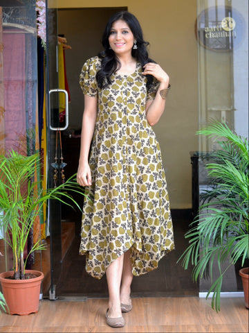 'Rozmarrah''Cotton Printed Dress