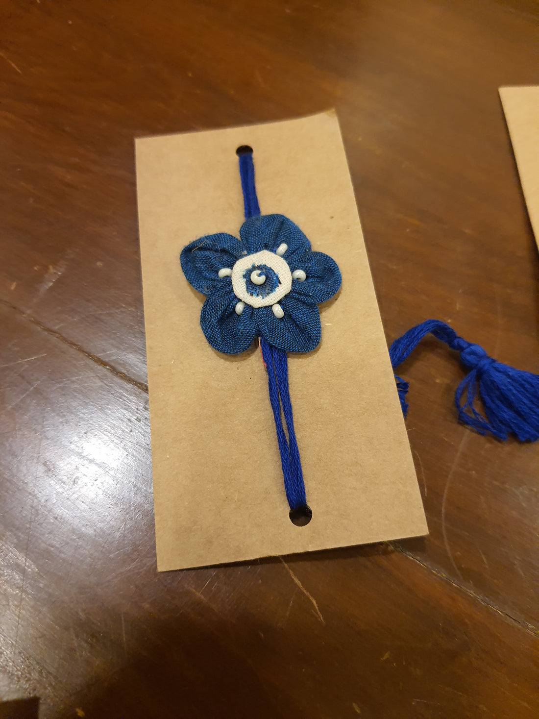 Upcyled Handmade Rakhi Floral