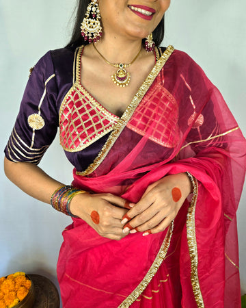 Rajsi Angi Blouse - Purple