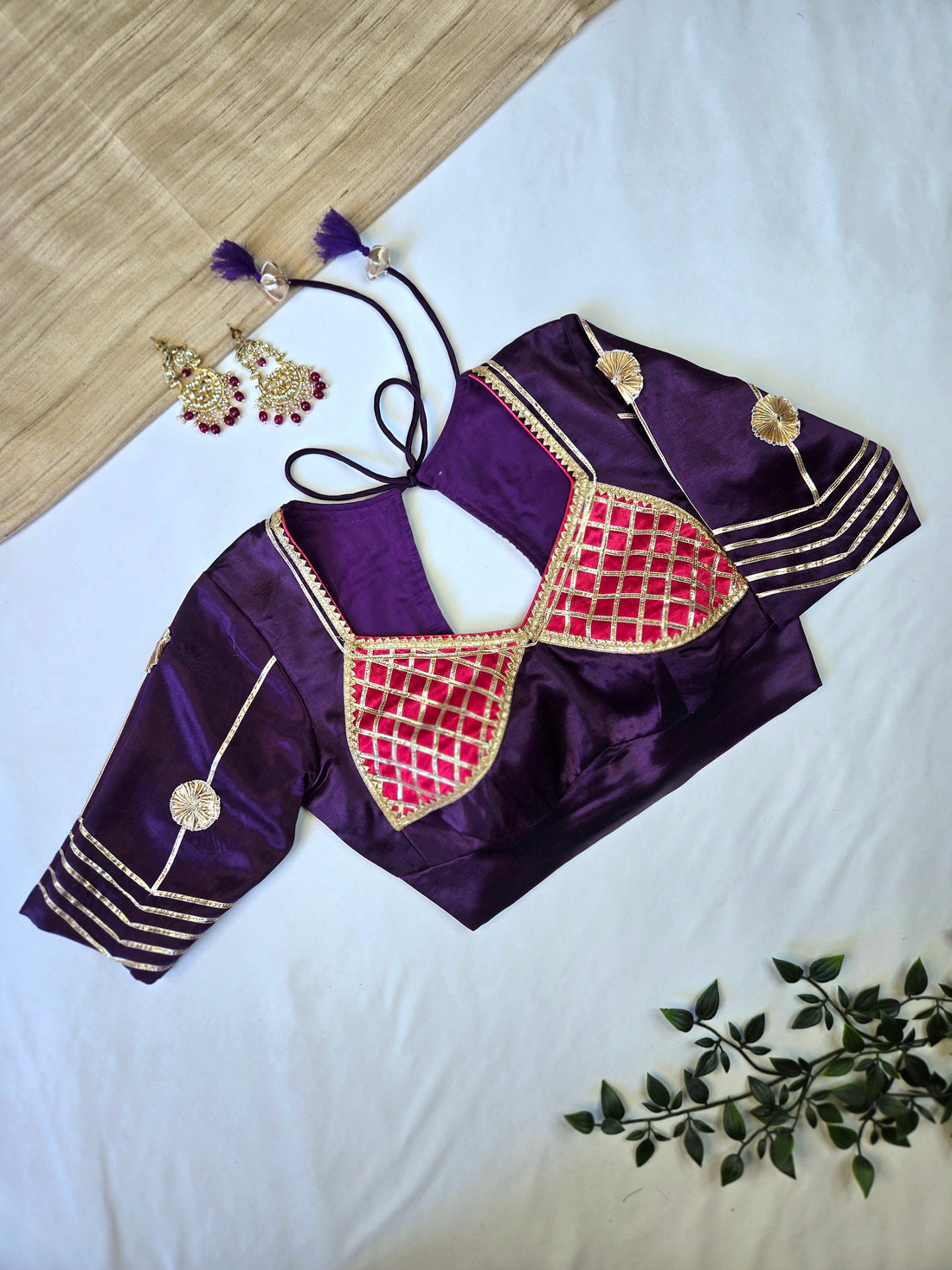 Rajsi Angi Blouse - Purple