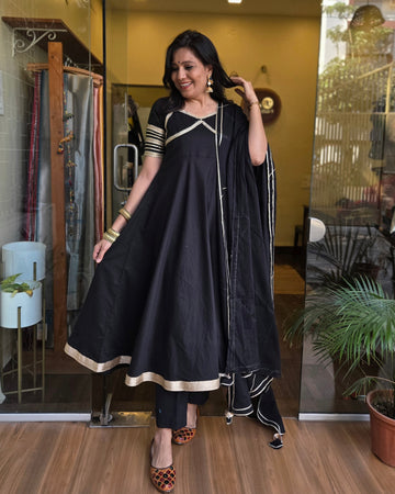 Angi Anarkali Dupatta Set