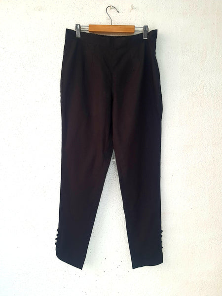 Cotton Pants- Black - Label Aarti Chauhan