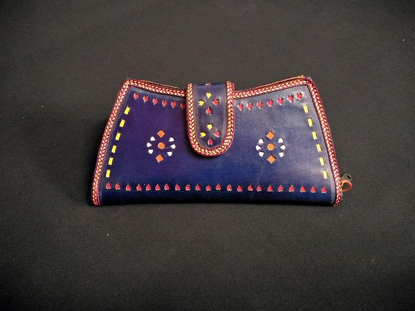 Synthetic Leather Clutch - Label Aarti Chauhan