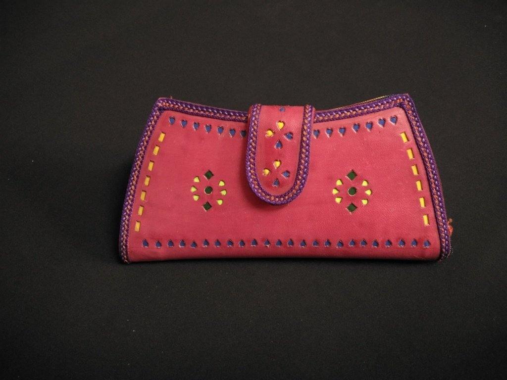 Synthetic Leather Clutch - Label Aarti Chauhan