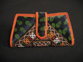 Mashroo silk kutchhi Handwork clutch - Label Aarti Chauhan